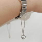 آویز ساعت قلب