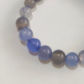 دستبند سنگ عقیق بنفش