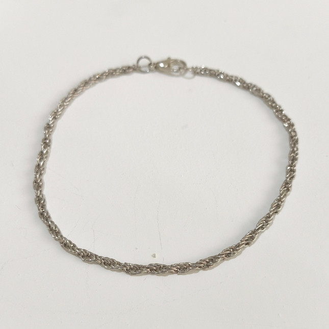 دستبند زنجیر طنابی مردانه