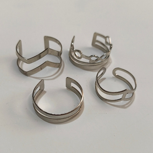 پک انگشتر چهارتایی سیلور