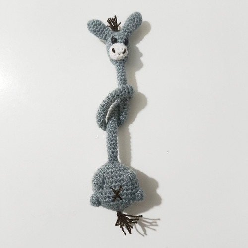 عروسک بافتنی الاغ گردن دراز