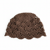 کلاه توری بافت