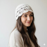 کلاه توری دست بافت