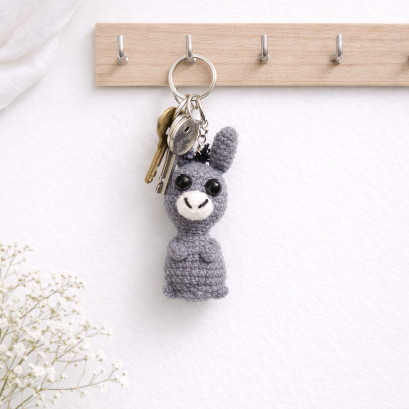 جاکلیدی بافتنی الاغ